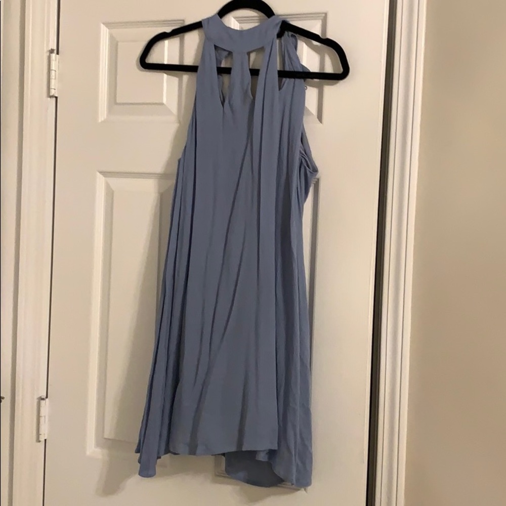 Powder blue dress